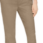 Calça Chino Bootcut de Algodão Feminina Style &amp; Co Marrom Tamanho 14