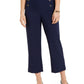Calça curta feminina Charter Club Sailor Azul Tamanho 16 Petite