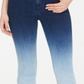 Calça jeans skinny feminina Ombre da INC International Concepts, azul, tamanho 2