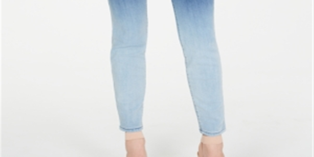 Calça jeans skinny feminina Ombre da INC International Concepts, azul, tamanho 2