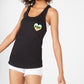 Camiseta regata Love Tribe Junior's Nyc Pride Graphic preta, tamanho M