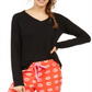 Jenni Women's Intimates Solid Sleepwear Preto Tamanho Médio