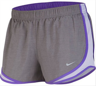 Shorts de corrida Nike Tempo feminino cinza tamanho XS
