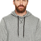 Moletom com capuz Levi's Cash Textured Fleece Masculino Cinza Tamanho XX-G