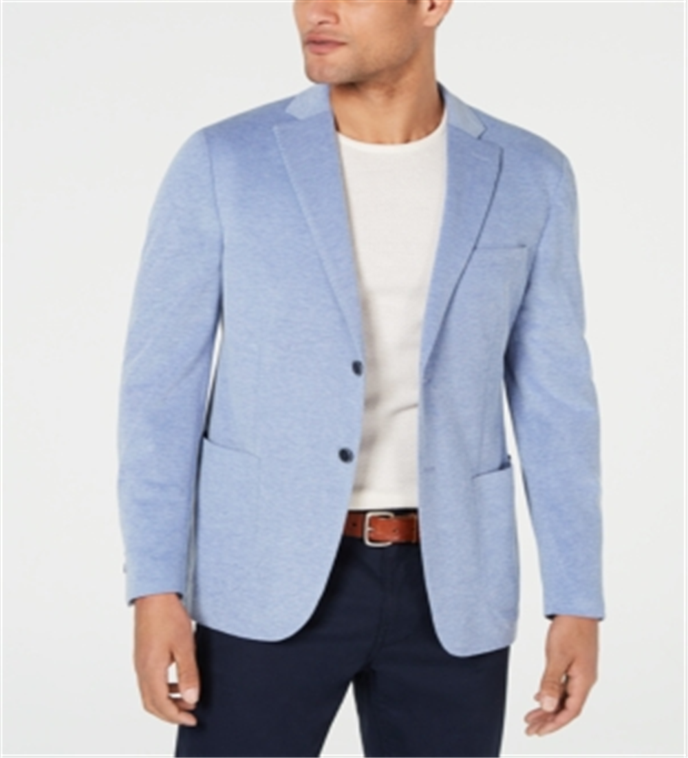 Casaco esportivo slim fit masculino Michael Kors azul tamanho 38
