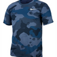 Camiseta Nike Masculina Big Tall Dry Tee Legend Camuflagem AOP Azul Tamanho Grande