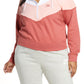 Moletom com capuz Nike Plus Color Block feminino laranja tamanho GG