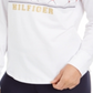 Tommy Hilfiger Sport Argyle Panel Hoodie Feminino Branco Tamanho Grande