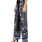 Calça feminina larga com amarração INC International Concepts, preta, tamanho grande