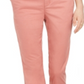 Calça Chino Bootcut Feminina Style &amp; Co Rosa Tamanho 6