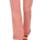 Calça Chino Bootcut Feminina Style &amp; Co Rosa Tamanho 6