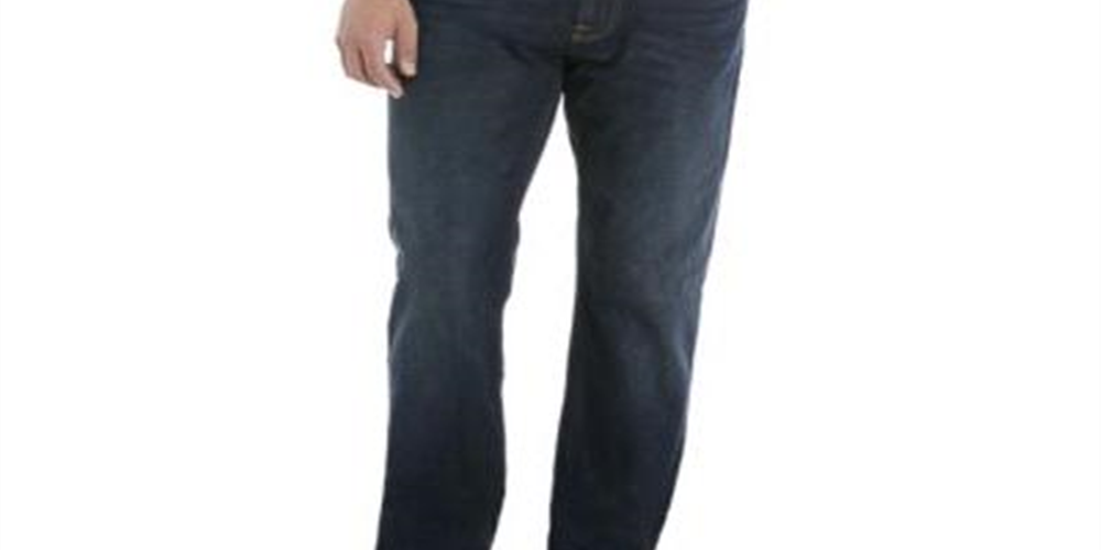 Calça Jeans Calvin Klein Masculina Straight Fit Azul Tamanho 30X32