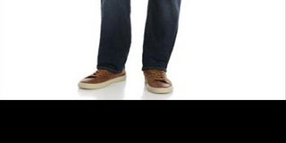 Calça Jeans Calvin Klein Masculina Straight Fit Azul Tamanho 30X32