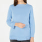 Karen Scott Suéter Feminino Gola Bateau Manga Longa Azul Tamanho XS