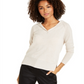 Suéter feminino de cashmere com capuz, tamanho extragrande, marrom, Charter Club