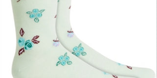 Meias femininas Bar III verdes tamanho 10-13