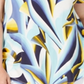Camiseta estampada feminina JM Collection azul tamanho -0X
