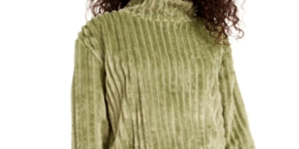 Camiseta Planet Gold Junior's Cozy com gola falsa canelada, verde, tamanho G