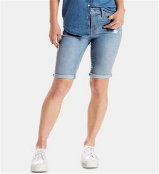 Levi's Women's Bermuda Shorts Blue Size 31