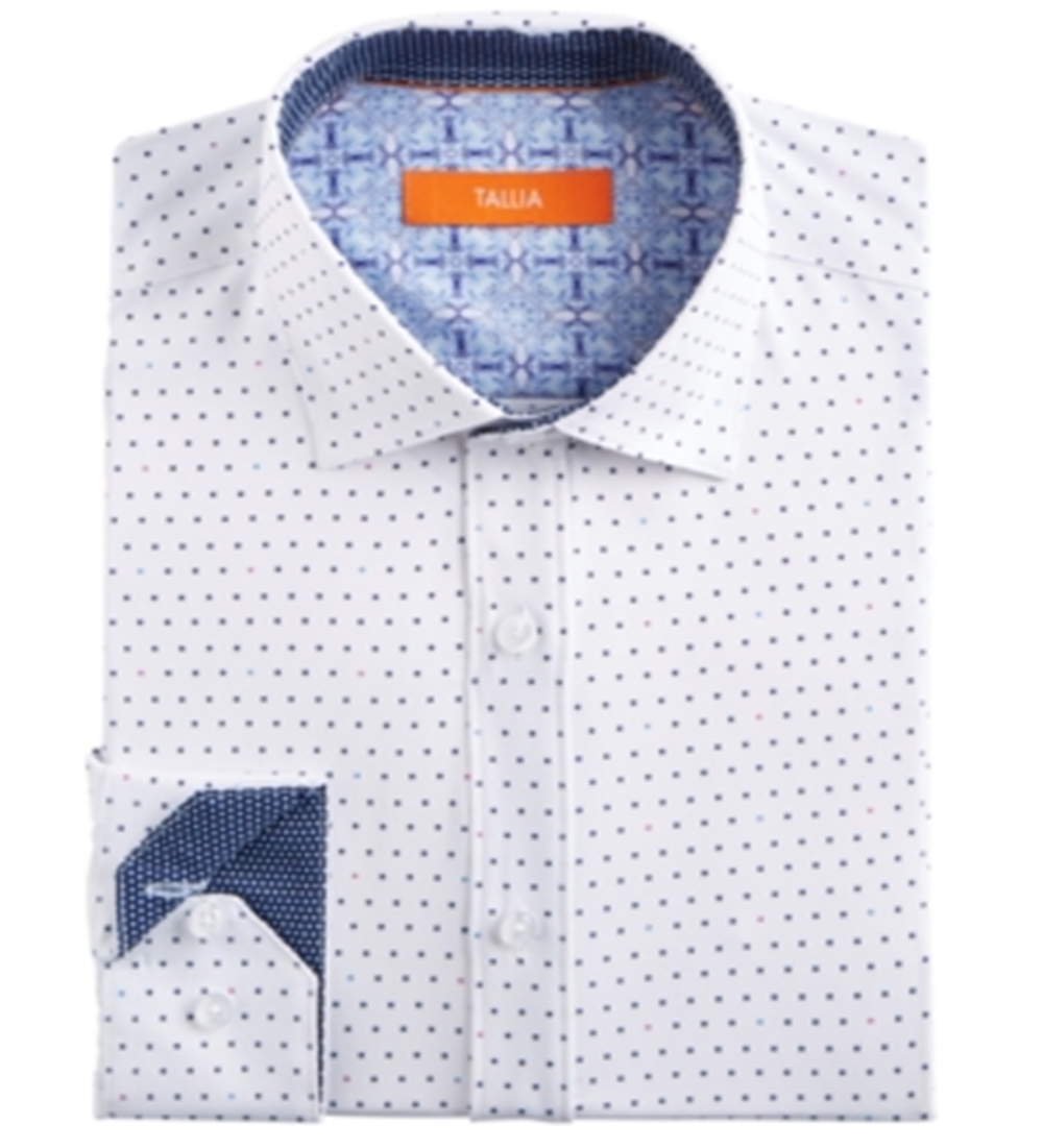 Calça Masculina Tallia Slim-Fit Performance Stretch Branca Tamanho G