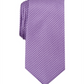 Gravata Alfani Masculina Costello com Estampa de Seda e Mistura de Seda Roxa Tamanho Único