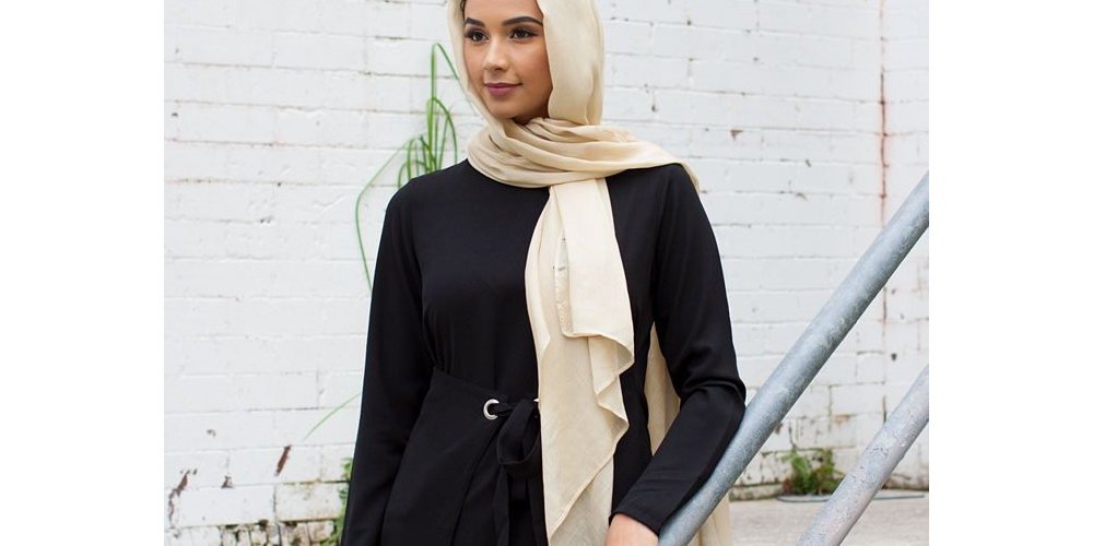 Lenço de cabeça liso da coleção feminina Verona marrom tamanho único