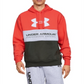 Moletons e moletons masculinos Under Armour Martian Performance Originators Fleece Logo Hoodie vermelho tamanho médio