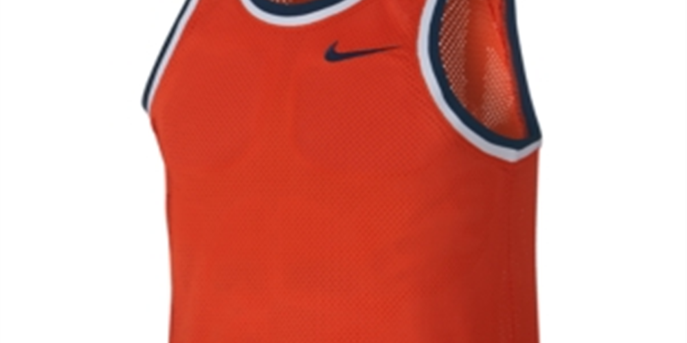 Camisa de basquete Nike Dri-FIT Mesh masculina vermelha tamanho grande