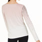 Blusa feminina com acabamento em lantejoulas da INC International Concepts - rosa, tamanho X-S