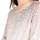 Blusa feminina com acabamento em lantejoulas da INC International Concepts - rosa, tamanho X-S