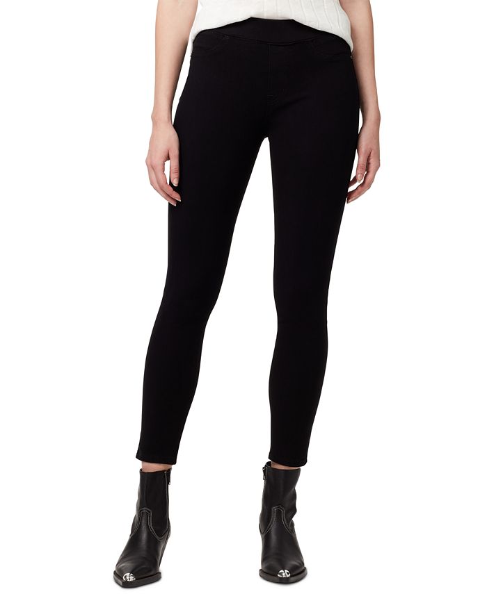Calças jegging femininas Sanctuary de cintura média, pretas, tamanho 25
