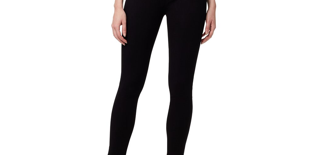 Calças jegging femininas Sanctuary de cintura média, pretas, tamanho 25