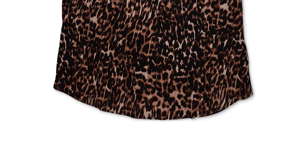 Blusa Dolman Feminina com Decote em V, Marrom, Tamanho XXG, da INC International Concepts
