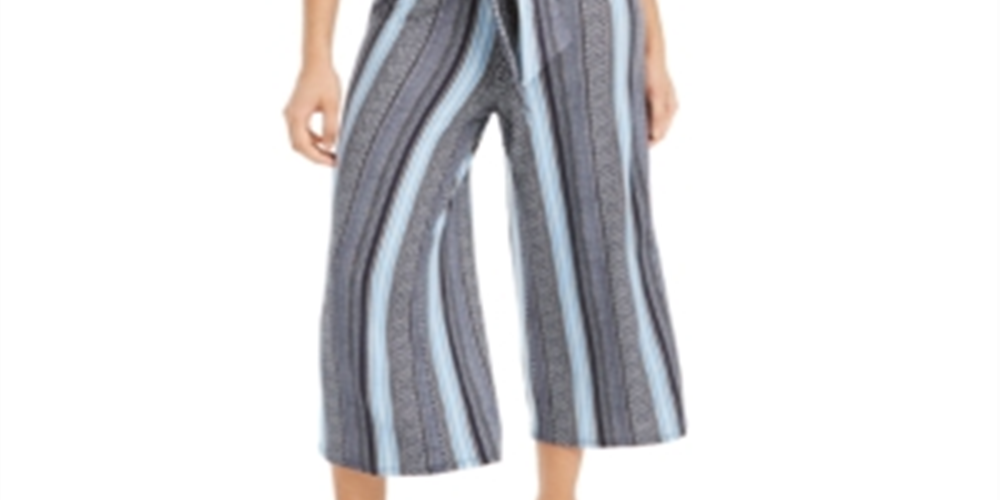 Macacão listrado com amarração frontal BCX Junior - Cinza Tamanho XS