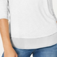 Top de chiffon feminino Style &amp; Co, branco, tamanho X-S