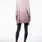 Ideologia Cardigan Aberto Feminino Hi-Lo Active Wear Top Rosa Tamanho Grande