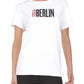 Camiseta Levi's Feminina Batwing Logo Cotton Cities Branca Tamanho X-G