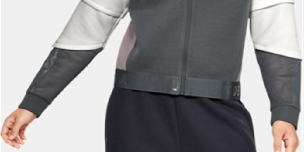 Under Armour Unstoppable Move Zip Cropped Hoodie Feminino Cinza Tamanho XS