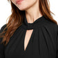 Vestido Calvin Klein Feminino Manga 3/4 Comprimento Joelho Preto Tamanho 10 P