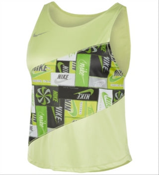 Nike Laufshirt Feminina Verde Tamanho XS