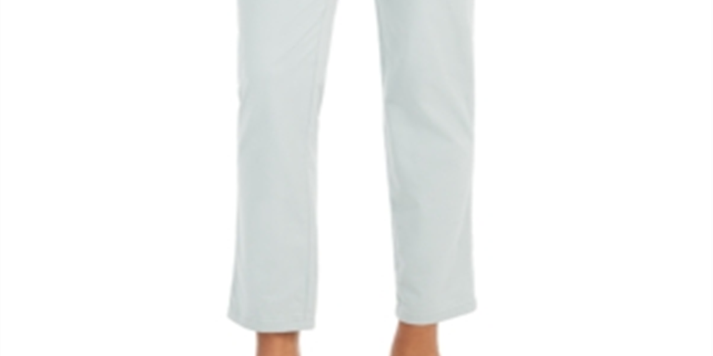 Calça Chino Feminina Estilo &amp; Co, Azul, Tamanho 10