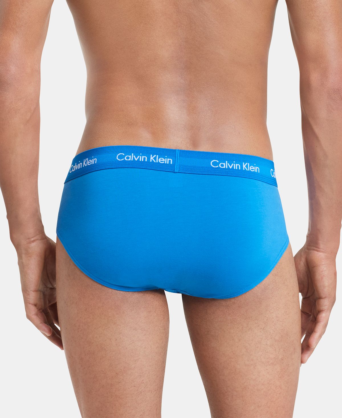 Pacote com 5 cuecas Calvin Klein Pride masculinas, rosa, tamanho G