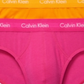 Pacote com 5 cuecas Calvin Klein Pride masculinas, rosa, tamanho G
