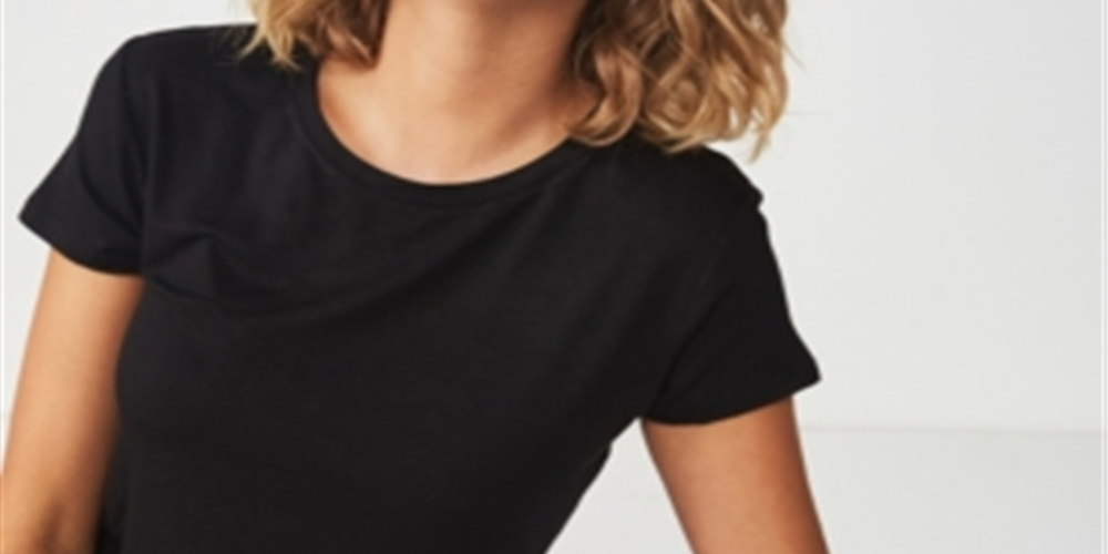 Camiseta Cotton on Women's The Baby, preta, tamanho X-G