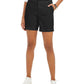 Shorts casuais femininos Charter Club Twill, pretos, tamanho 14