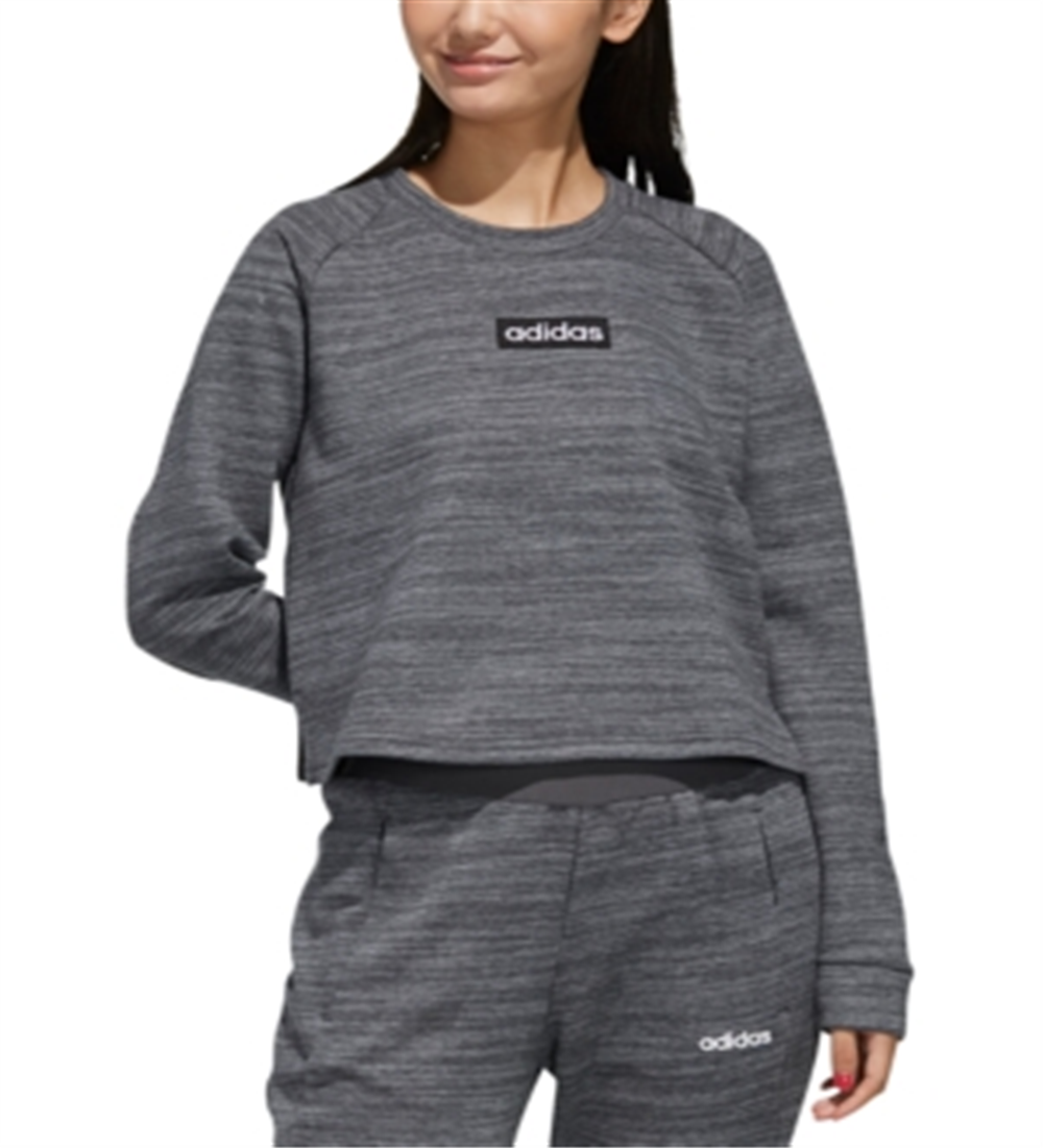 Moletom Adidas Essentials Relaxed Feminino Cinza Tamanho X-G