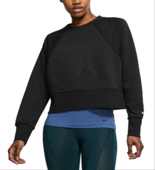 Moletom Nike Fitness Workout Feminino Preto Tamanho X-G