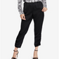 Calça curta feminina Rachel Roy William Gathered preta tamanho XX-G