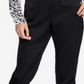 Calça curta feminina Rachel Roy William Gathered preta tamanho XX-G