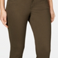 Calça jeans skinny com controle de barriga e ajuste curvilíneo feminino Style &amp; Co, verde, tamanho 12, pequena